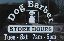 Dog barber shop